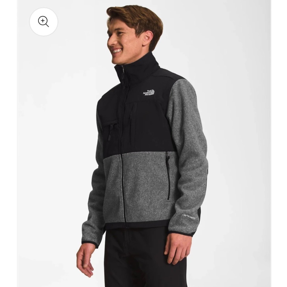 The North Face Men's Denali 2 Jacket - Chcoal Grey - Picture 2 of 10
